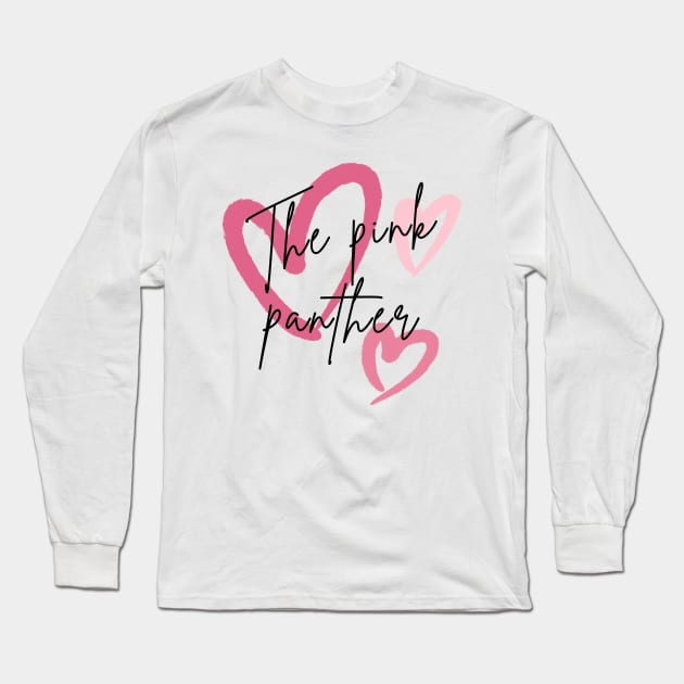 Pink Panther Long Sleeve T-Shirt by BillieTofu